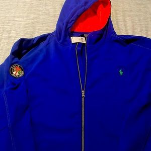 Big & Tall Ralph Lauren Polo Hoodie Zip-Up Jacket
